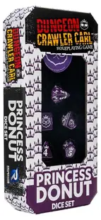 Set de zaruri Renegade Game Studios - Dungeon Crawler Carl RPG: Princess Donut Dice Set (8 buc .)