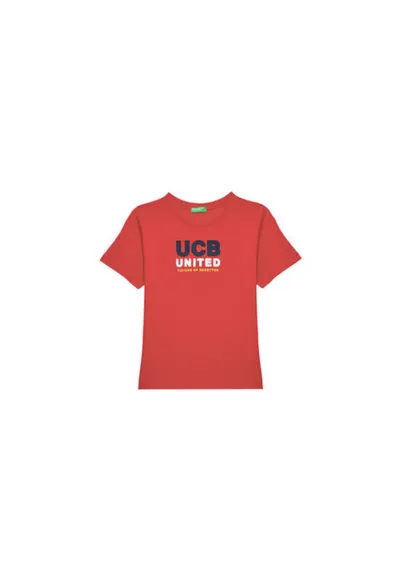 Tricou pentru baieti 3I1XG10JO - Bumbac - Rosu - Rosu