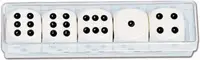 Set de zaruri Piatnik - 22 mm (5 bucăți)