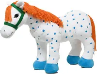 Păpușă moale Pippi - Calul lui Pippi șosetele lungi, 60 cm