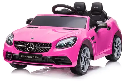 Mașină cu acumulator Chipolino - Mercedes-Benz SLC300 Lux, roz