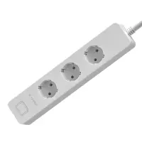 Prelungitor inteligent Blitzwolf BW-SHP9, 3 prize si 2 porturi USB, 3300W, 15A, Control de pe telefonul mobil