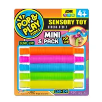 Set 5 mini tuburi flexibile, Jaru, Pop & Play