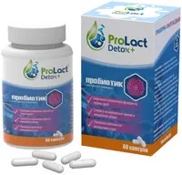 Detox+ Probiotic pentru detoxifiere, 60 capsule, ProLact