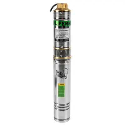 Pompa submersibila Micul Fermier, 1.1 kW, debit maxim 2700 l/h, inaltime maxima de pompare 130 m
