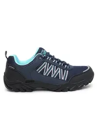 Pantofi sport dama trekking - impermeabili - negru/bleumarin - material textil - talpa cauciuc.