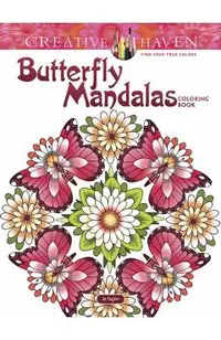Creative Haven Butterfly Mandalas Coloring Book