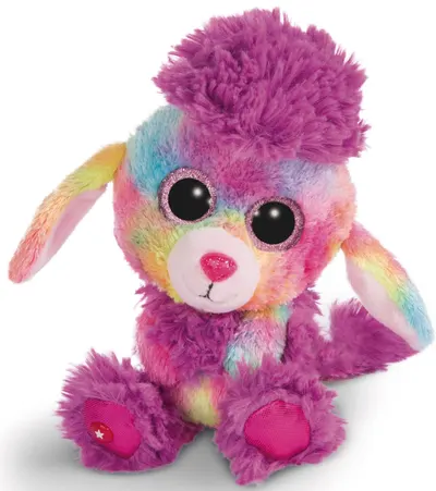 Jucarie de plus Nici Glubschis - Poodle Party, 15 cm