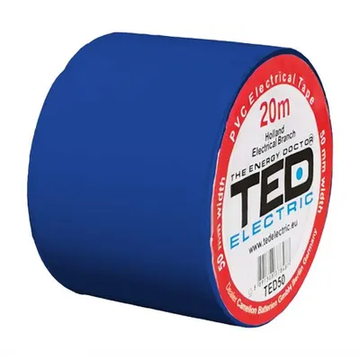 Banda izolatoare 20m x 50mm Neagra, TED