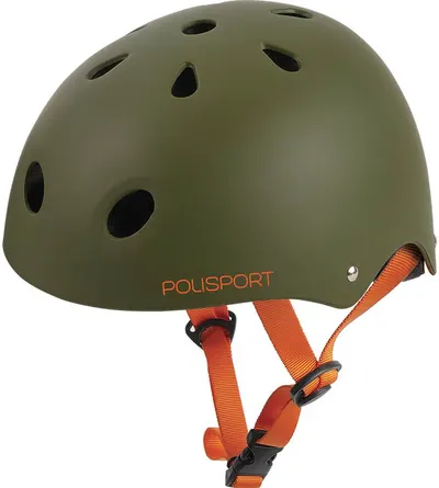 Cască Polisport - Urban Radical, 53-55 cm, verde