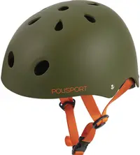 Cască Polisport - Urban Radical, 53-55 cm, verde