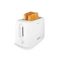 Prajitor de paine nobeLTek, 650 W, 6 niveluri de rumenire, tavita de firimituri, capacitate 2 felii, design ergonomic, Alb