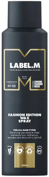 Label.m Fashion Edition Spray-ceară pentru coafare și texturare, 150 ml