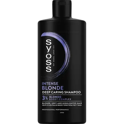 Sampon Intense Blonde, 440ml, Syoss