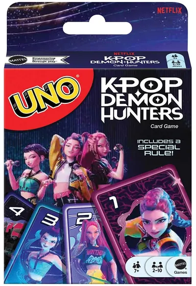 Cărți de joc UNO - K-Pop Demon Hunters