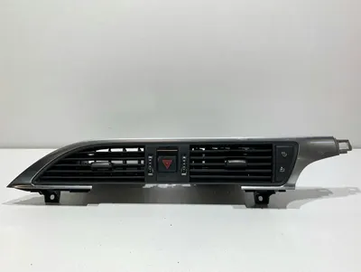 Grila ventilatie bord centrala cu buton avarie 4G1820951G Audi A7 (2010-2018) [4g]