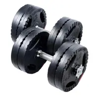 Set gantere reglabile din ciment cu grip de 25 KG