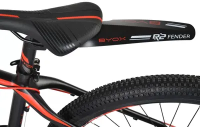 Apărător de noroi universal spate pentru bicicletă Byox - negru