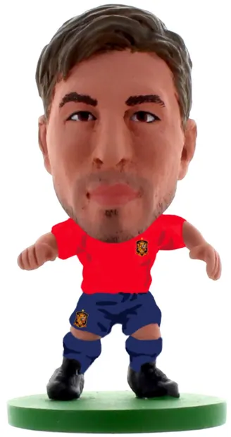 Figurină Creative Toys Sports: Soccerstarz - Spain Sergio Ramos Home Kit, 5 cm