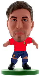 Figurină Creative Toys Sports: Soccerstarz - Spain Sergio Ramos Home Kit, 5 cm
