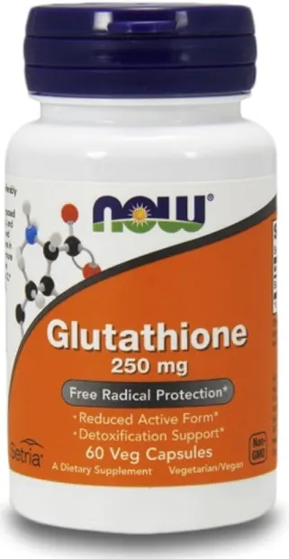 Glutathione, 250 mg, 60 capsule, Now