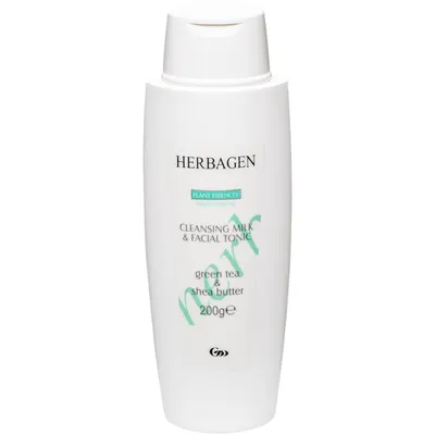 Lapte Demachiant si Tonic Facial cu Unt de Shea si Extract de Ceai Verde 200ml