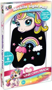 Tablă de desen luminoasă AM-AV - Unicorn