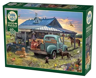 Puzzle Cobble Hill din 1000 de piese - Punct comercial