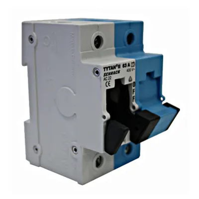Separator de sarcină pt. portfuzibile D0 TYTAN-II 1p+N, 63A