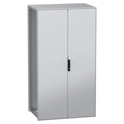 Dulap modular, cu montaj pe pardoseala, PanelSeT SFN, din otel decarbonizat(verde), 2200x1200x800mm, IP55, 2 usi