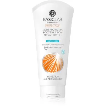 BasicLab Dermocosmetics Protecticus emulsie hidratanta si protectoare pentru fata si corp SPF 50+