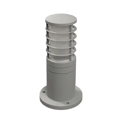 Stalp aluminiu cilindric 30cm IP44 7114 nE27 nruginiu DIM. D1 (mm)n90