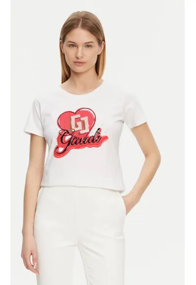 Tricou dama - 305244765 - Bumbac - Alb - Alb
