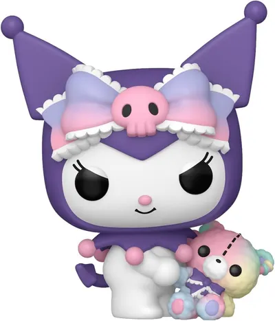 Figurină Funko POP! Animation: Hello Kitty - Kuromi with Bear (Special Edition) #129