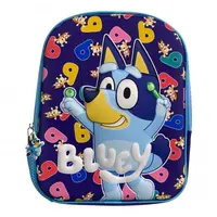 Ghiozdan 3D, 29x24x12 cm, multicolor, bretele ajustabile si captusite, Miniplay, Bluey Engros