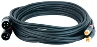 Cablu Master Audio - RCA930/5, 2x RCA/2x XLR, 5 m, negru