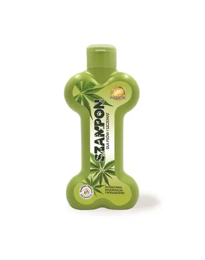 Sampon pentru catei si caini PCHEŁKA cu extract de canepa 200 ml