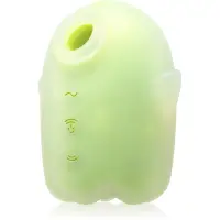 Satisfyer Glowing Ghost stimulator pentru clitoris Green 5.8 cm