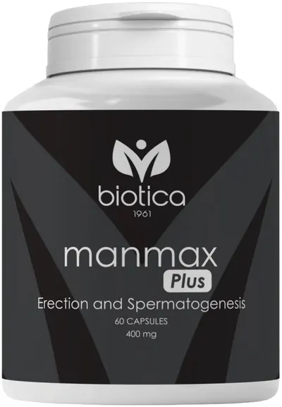 Manmax Plus, 400 mg, 60 capsule, Biotica 1961
