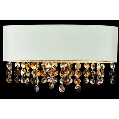 Aplica Modern Rivera ,2 x E14, D.30, cm, H.18 cm,Alb