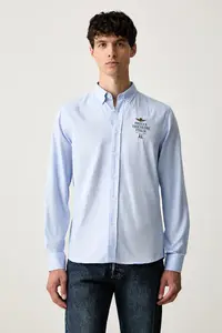 Aeronautica Militare cămașă oxford de damă din bumbac