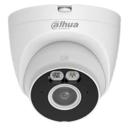 Camera WiFi 6 exterior Dahua T5A-IL, 5MP, Dual Light 30 m, AI persoane/vehicule, Microfon, H.265, Bluetooth, Slot microSD, Carcasa metalica, IP67