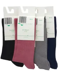Comfort Sosete bambus pentru femei cod:433 39-41 Diverse culori