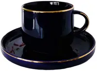 Serviciu porțelan Morello - Modern Blue, 12 părți, 200 ml