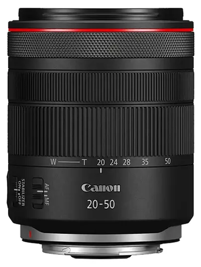 Obiectiv Canon - RF, 20-50mm, f/4L IS USM PZ, negru