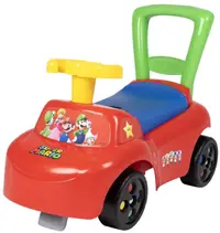 Mașină de călărit și împins Smoby - Super Mario