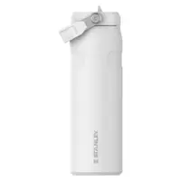 Termos alb din oțel inoxidabil 700 ml IceFlow™ Bottle Flip Straw 2.0 Frost – Stanley