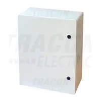 Cutie de distributie din material plastic TME504018 H×W×D=500×400×175mm, IP65, IK10, 1000V AC/DC, RAL7035
