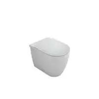 Vas wc stativ back to wall Gala Coral, capac soft close inclus, alb