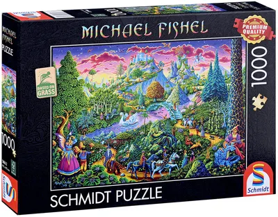 Puzzle Schmidt din 1000 piese - Lumea fantastică a basmelor
